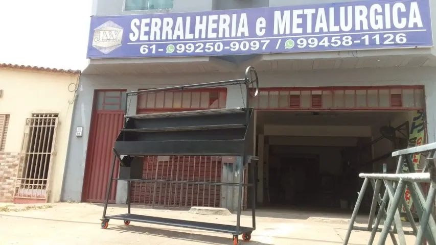 Churrasqueira profissional com Regulagem de Altura da Grelha - Foto 6