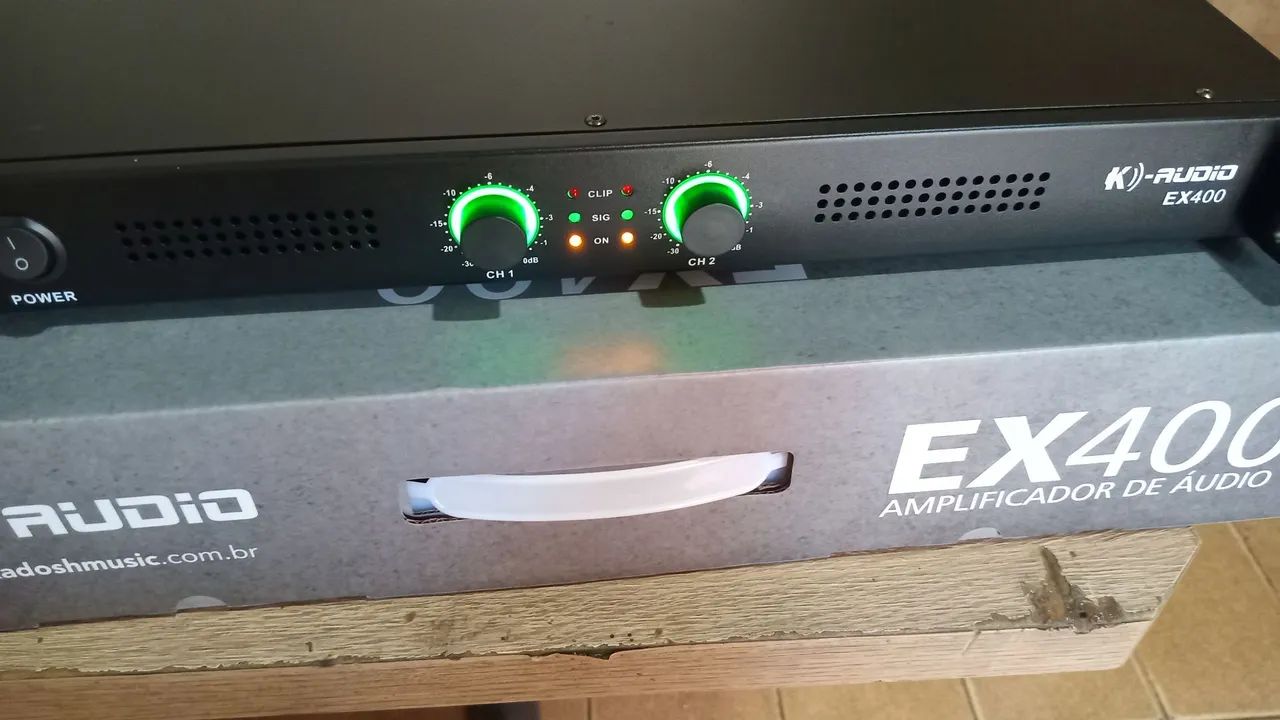 Amplificador k audio ex400 