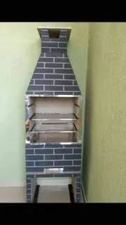 Churrasqueira pré moldada frete grátis  - Foto 4