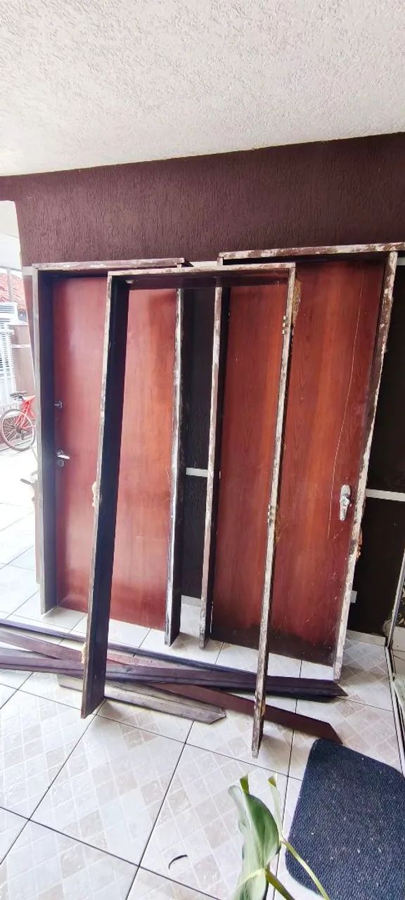 Portas Internas com Caixilho Vistas e Fechadura  - Foto 5