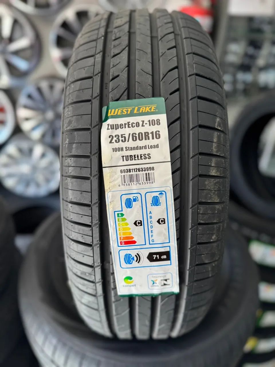 Muốn lên đời nên bán. Không có vết xước Pneu Novo West Lake ZuperEco Z-108 235/60r16 - Peças para carros