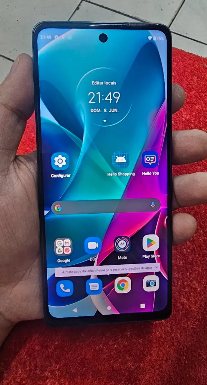 Moto G200 5G 256Gb 8Gb RAM Câmera Tripla