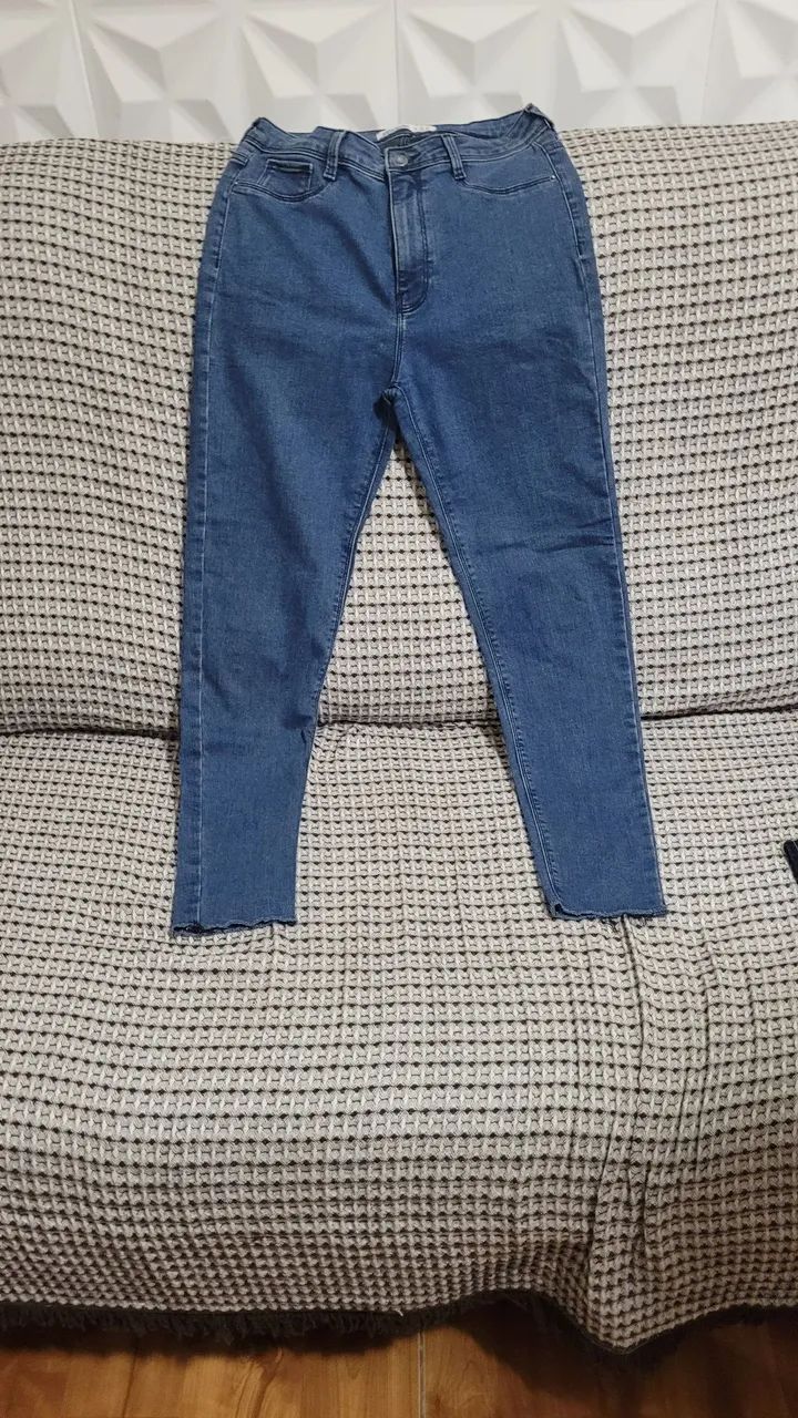 Calça jeans Zara Basic tam 38