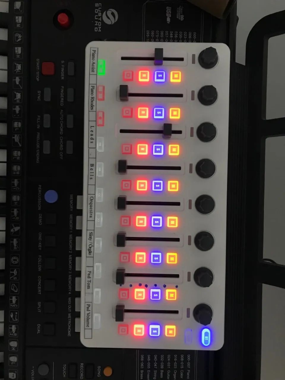 Mixer m vave mano control na caixa