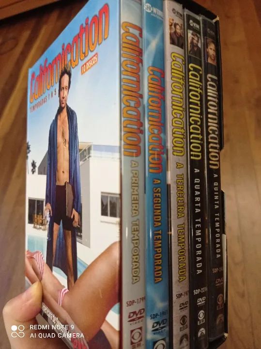 Caixa Californication - 5 Temporadas Completas - DVD