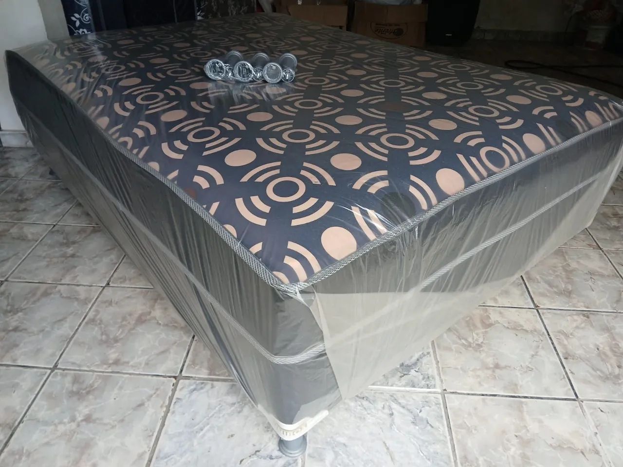 Cama Box Casal Molas Ensacadas Espuma D33 - Foto 2