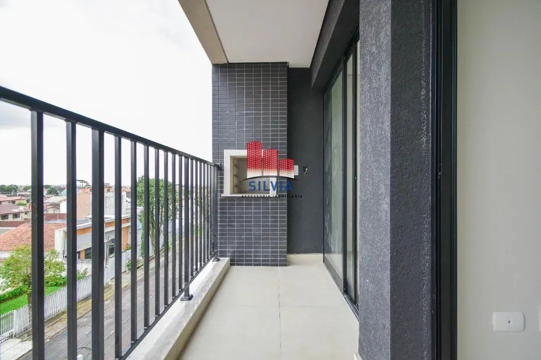Apartamento Studio de 1 quarto, sacada com churrasqueira no bairro Portão - Foto 3