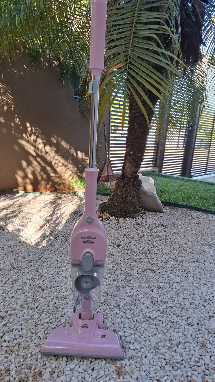 Aspirador de pó Britânia pink lovers,2 em 1.