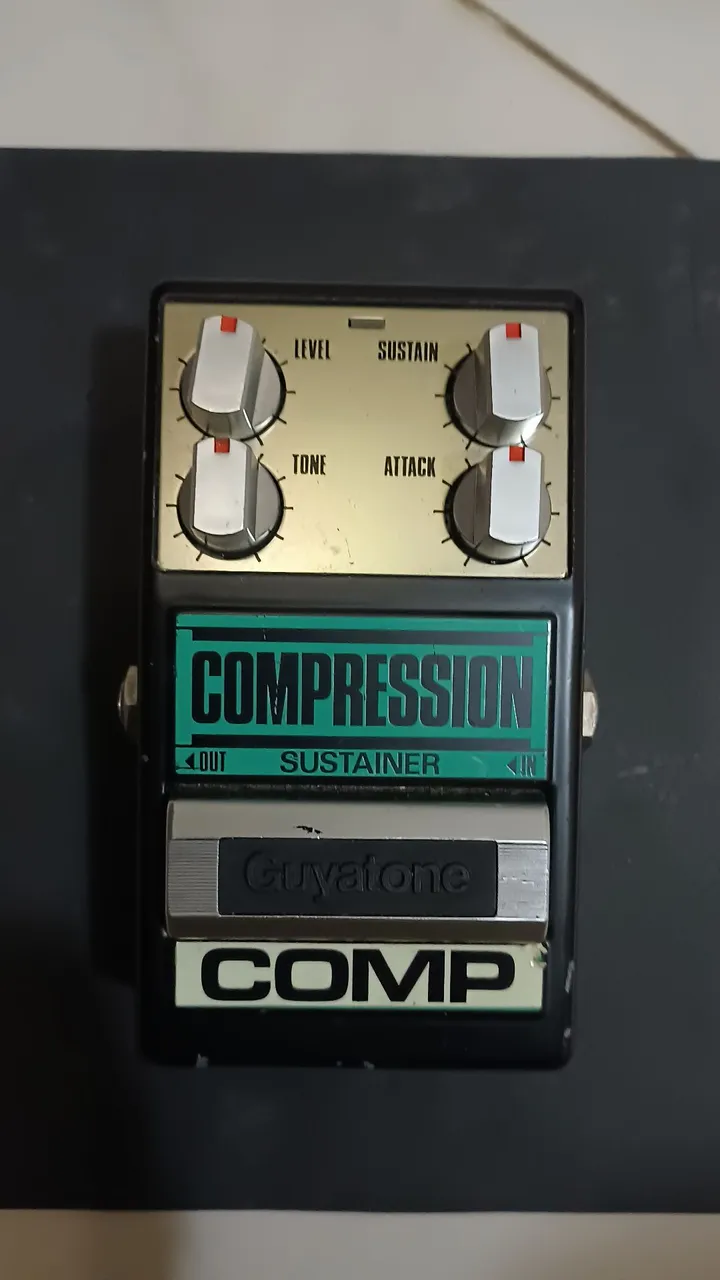 Pedal Compressor/Sustainer Guyatone COMP Japonês