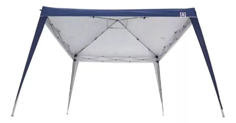 Belfix tenda gazebo sanfonado articulada 3x3m mala transporte cor azul