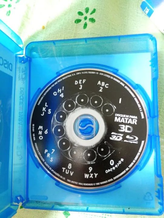 Blu-ray 3D - Disque M Para Matar - Alfred Hitchcock - Foto 3