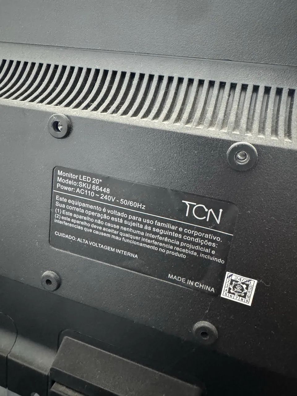 AOC 20 inch monitor brand new64308002386690123