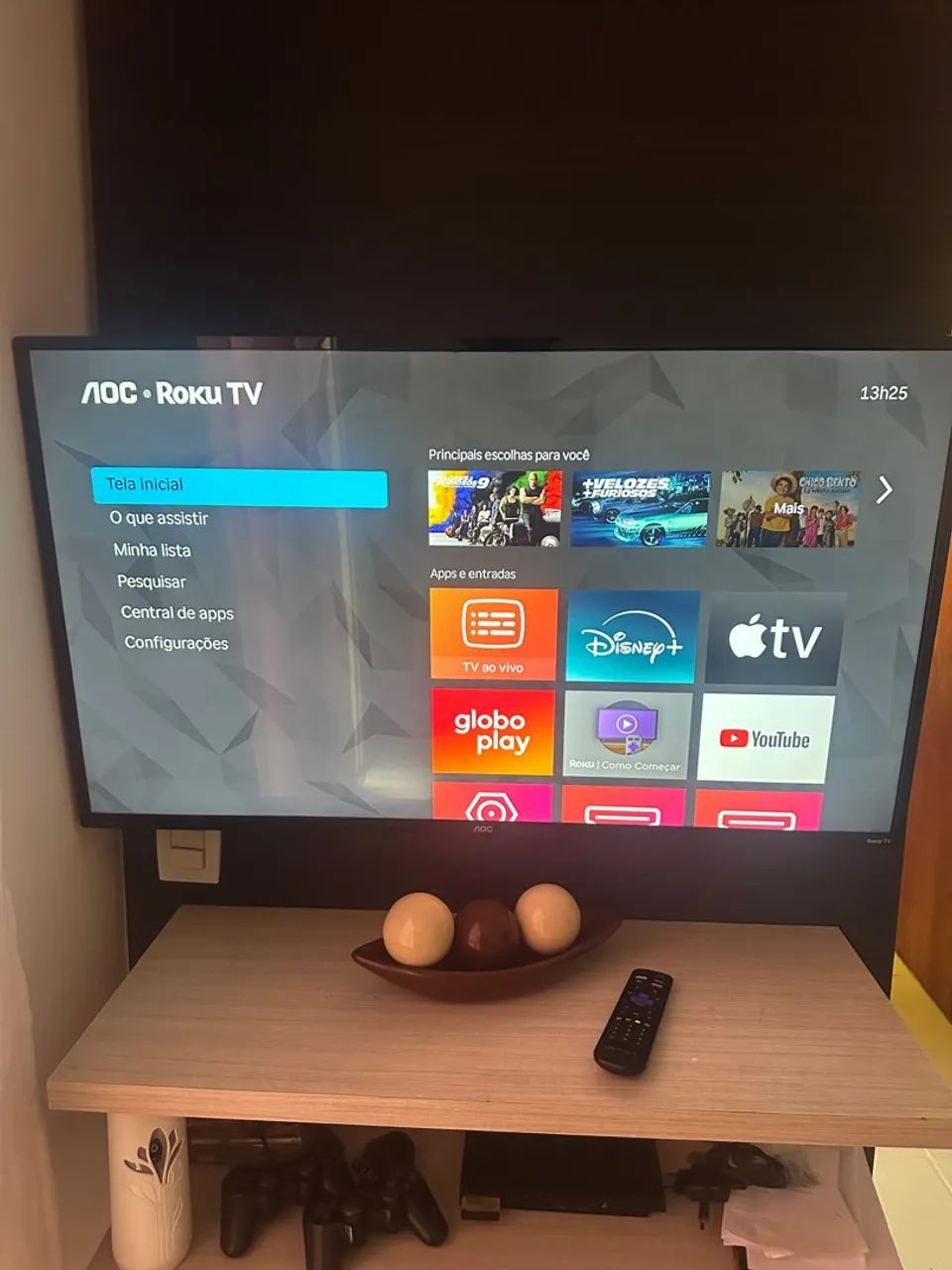 TV AOC Roku 4K com Smart TV - Foto 2