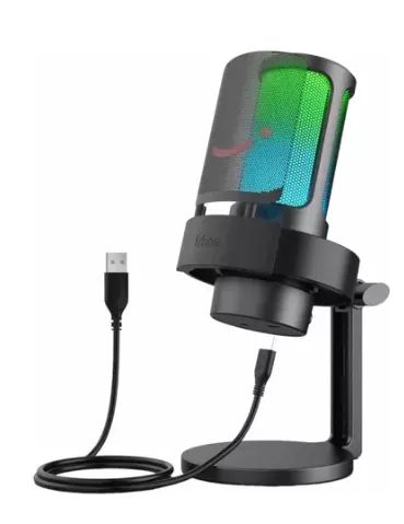 Microfone Fifine AmpliGame A8 Preto