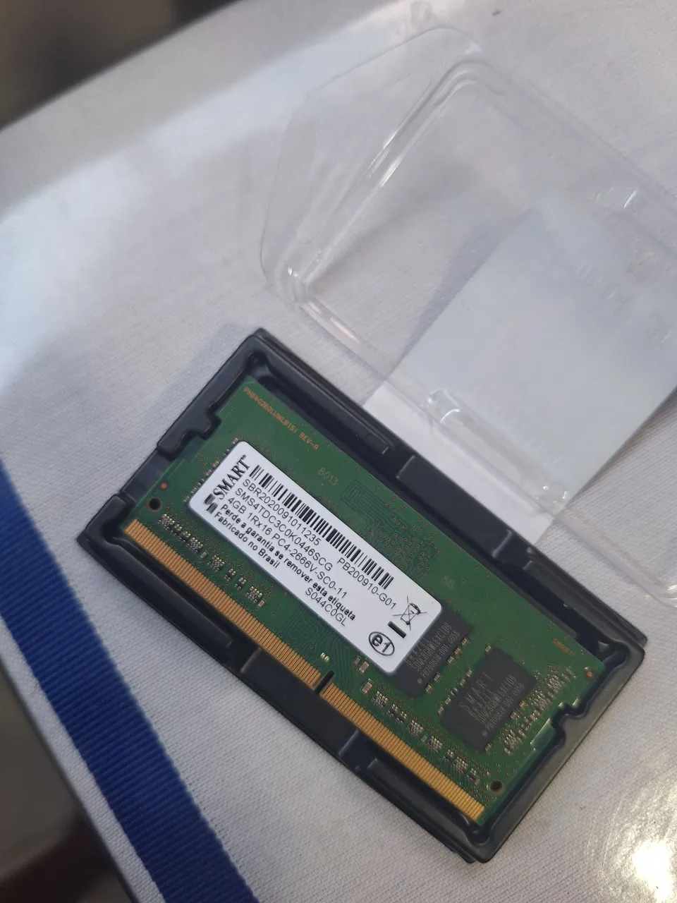 Memória RAM 4GB DDR4 Smart para Notebook