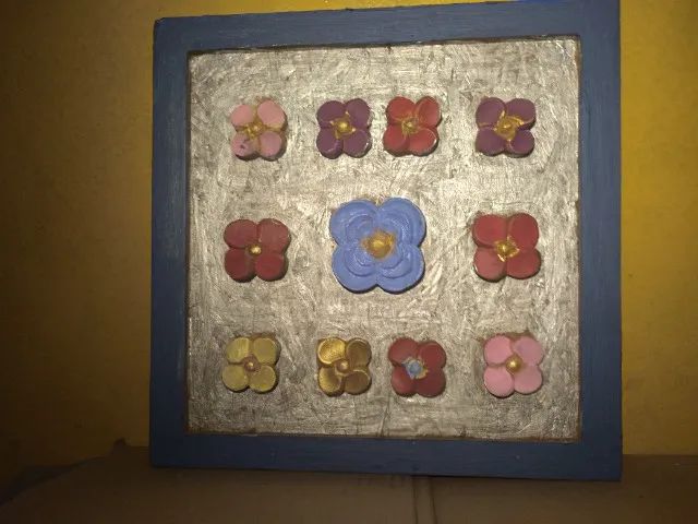 Conjunto  de  quadro  em madeira 