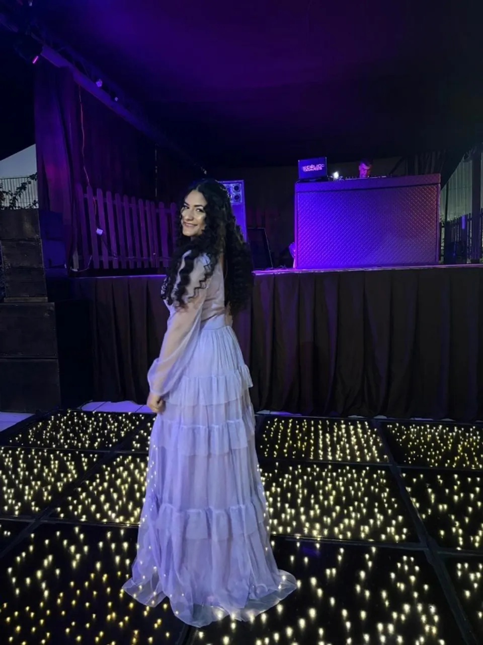Vestido de Festa Lilás