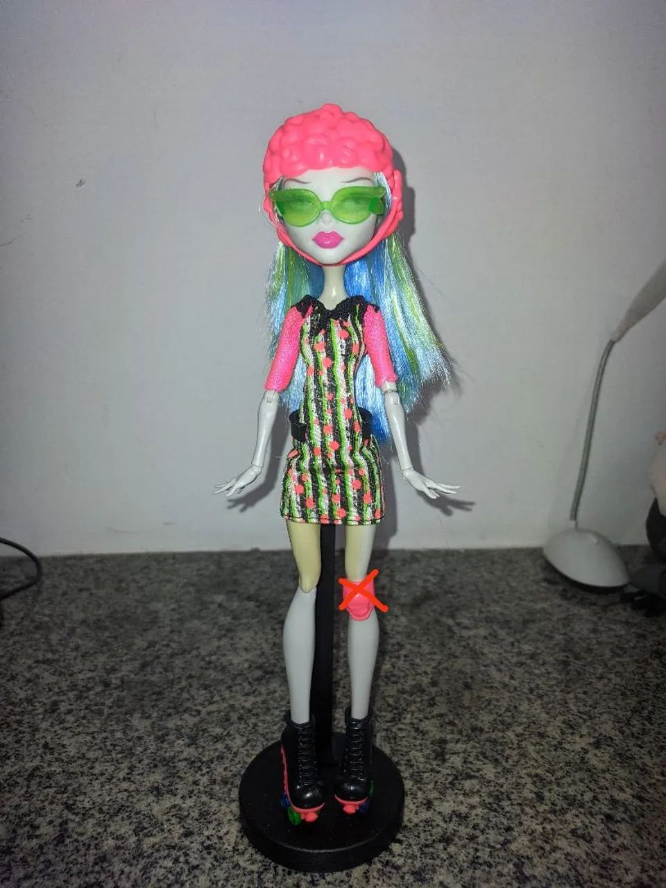 Boneca Monster High - Roller Maze - Ghoulia Yelps