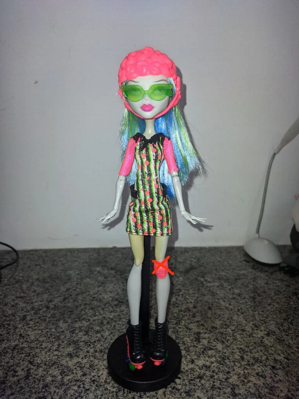 Boneca Monster High - Roller Maze - Ghoulia Yelps