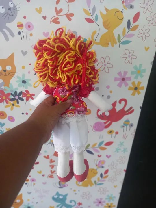 Emília antiga corpo de pano - Foto 2