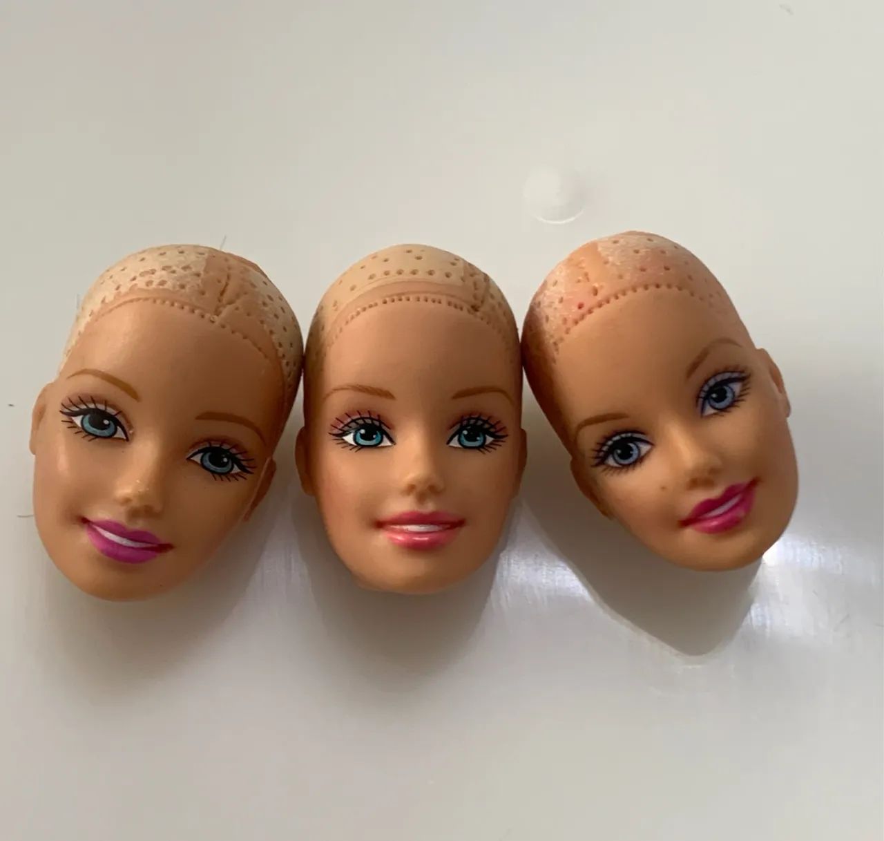 LEIA A DESCRIÇÃO Lote com 7 cabeças - Barbie - Foto 4