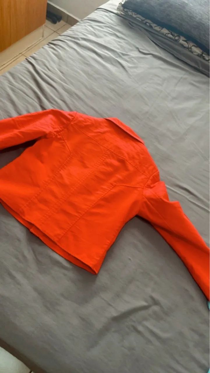 Casaco Vermelho Tam M  - Foto 4