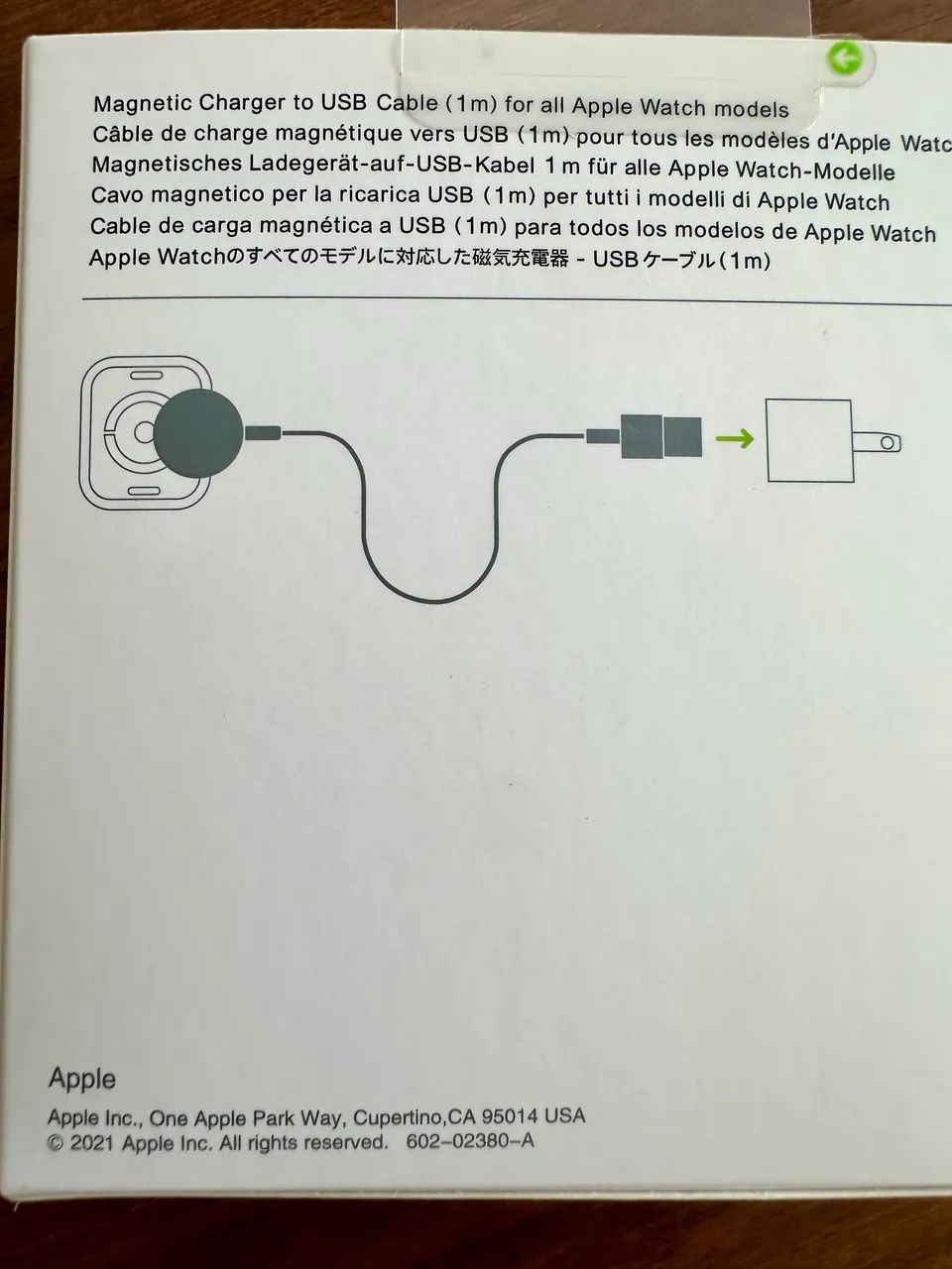 Cabo Carregador Apple Watch original Apple indução - Foto 5