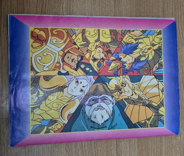 Álbum Os Cavaleiros do Zodíaco Completo - Prince Editora 1995