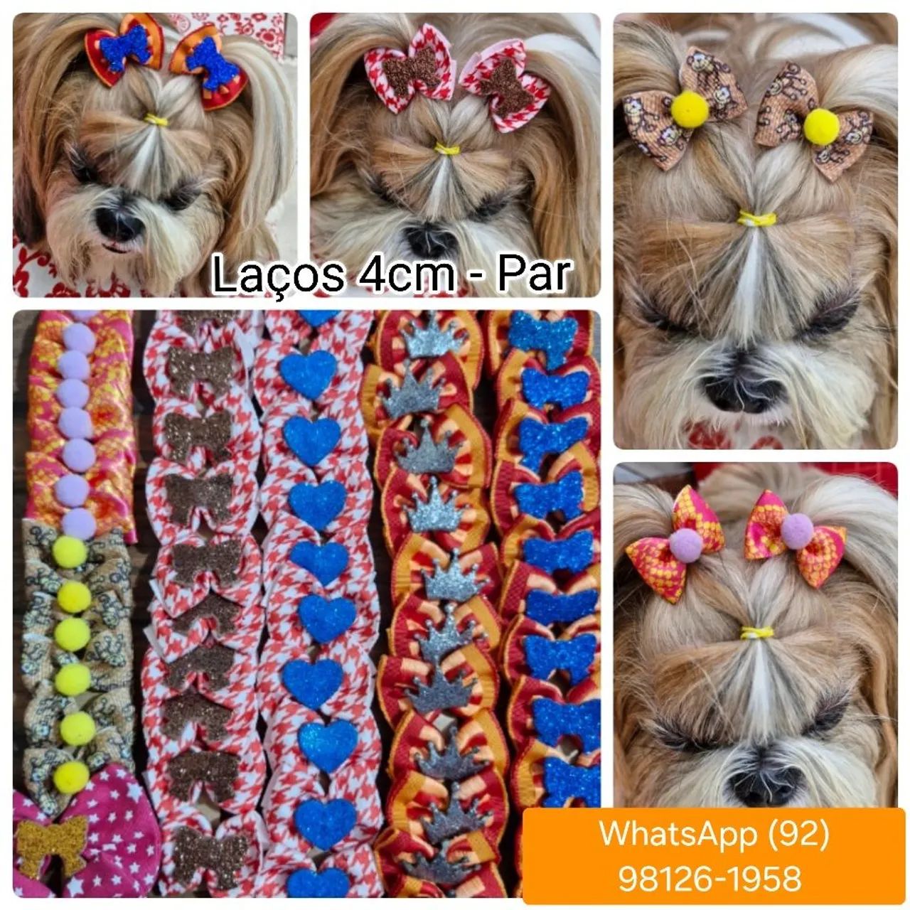 Kits c/ 20 Laços e Laçarotes Petshop  - Foto 3