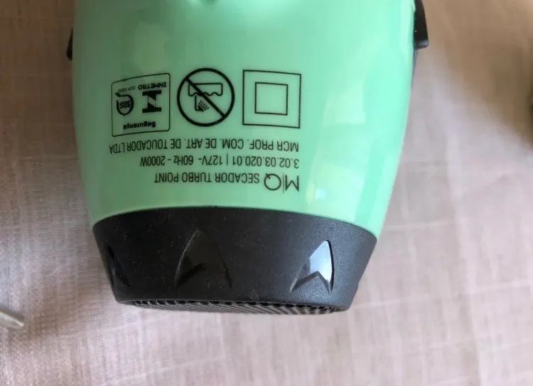 Secador de cabelo turbo point íon - Foto 5