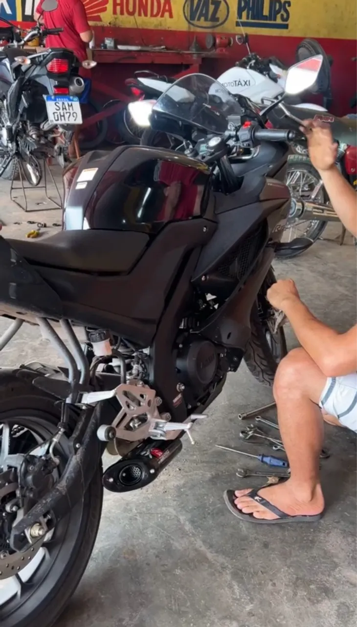 Escapamento Esportivo DISARSZ para Yamaha R15