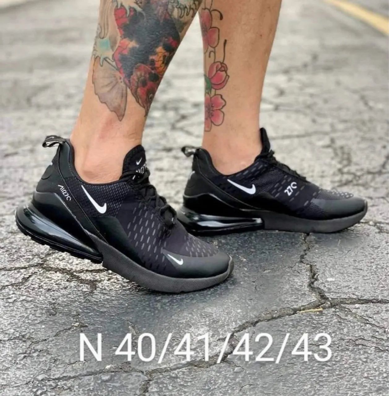 Tênis Nike Air Max 95 Preto e Branco - Foto 5