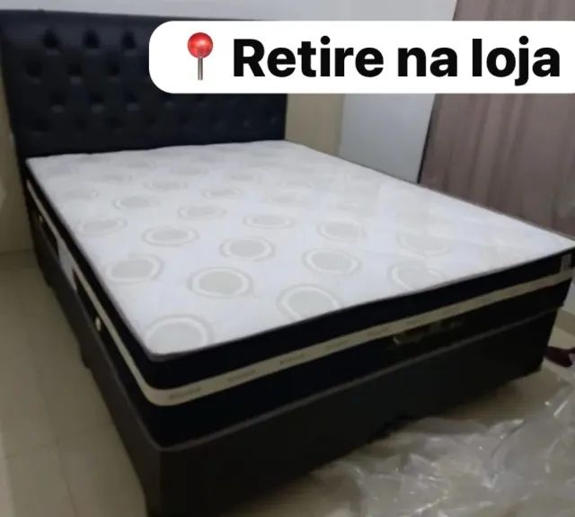 Cama box colchão e base NovA 