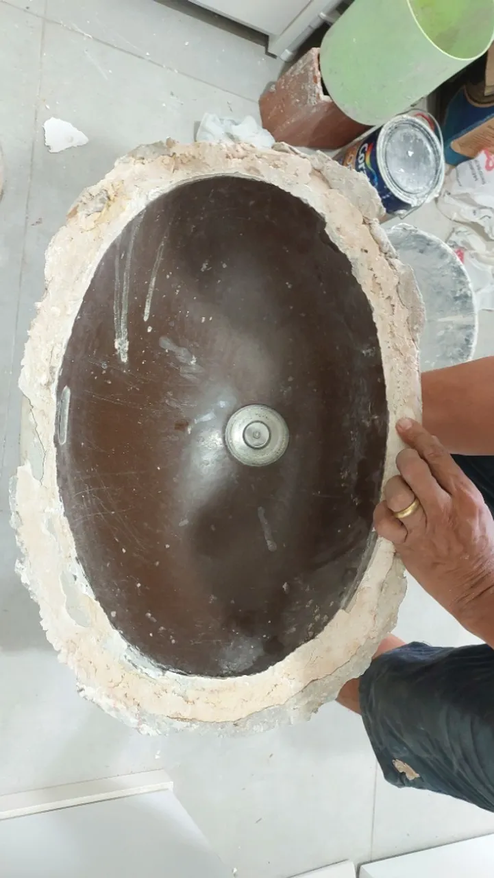 Cuba de louça