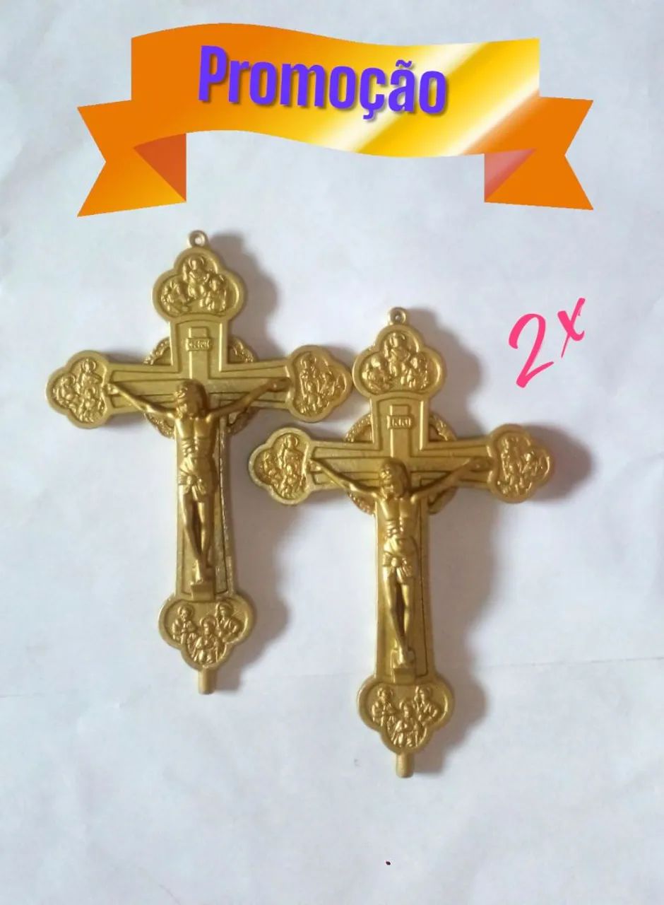 2 Cruzes de parede - Promoção 2x