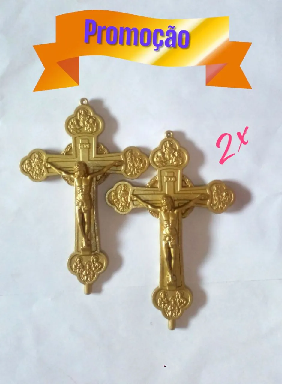 2 Cruzes de parede - Promoção 2x