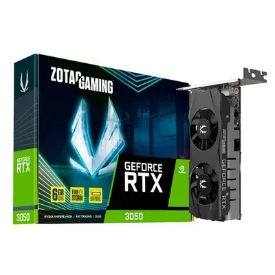 Placa de Vídeo RTX 3050 6gb Zotaz LP Low Profile - Nova