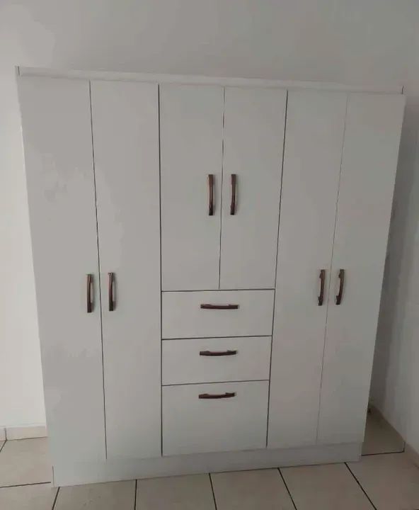 guarda roupa branco Doripel **novo na caixa** - entrega gratis - Foto 5