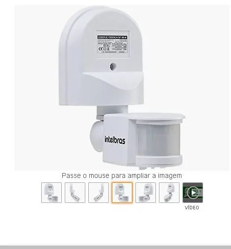 REFLETOR LED 50 E COM SENSOR DE PRESENÇA, JÁ INSTALADO  - Foto 2
