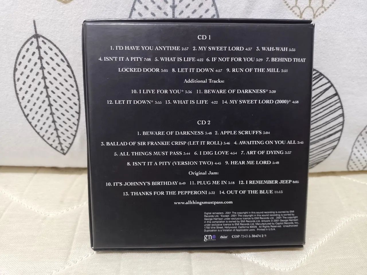 CD George Harrison - All Things Must Pass - Foto 2