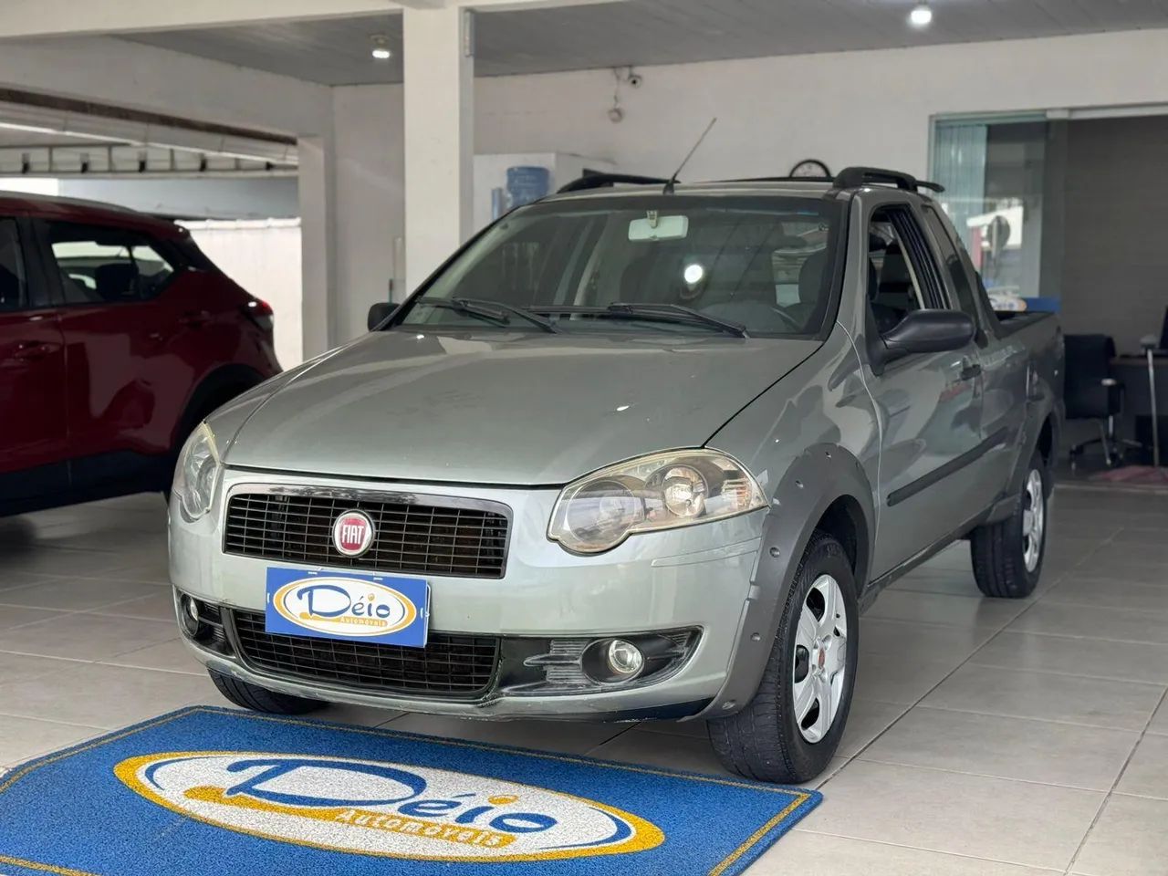 STRADA TREKKING 1.4 MPI FIRE FLEX 8V CE  CINZA 2008/2009 - Foto 4
