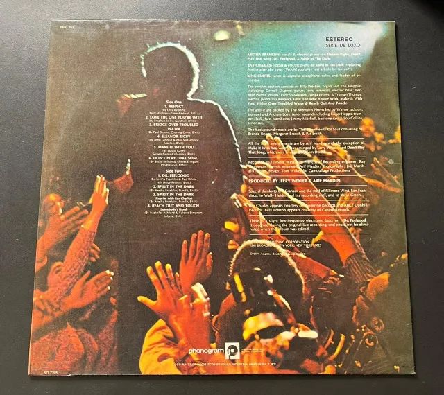 Lp Aretha Franklin - Live at Fillmore West (1971) - Foto 2