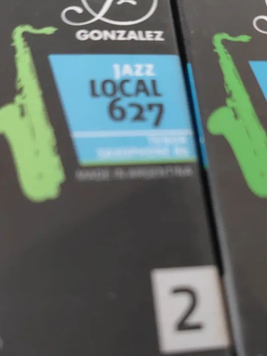 Palhetas Tenor Jazz Local 627 - Caixa com 5 unidades - R$ 180,00 - Foto 4
