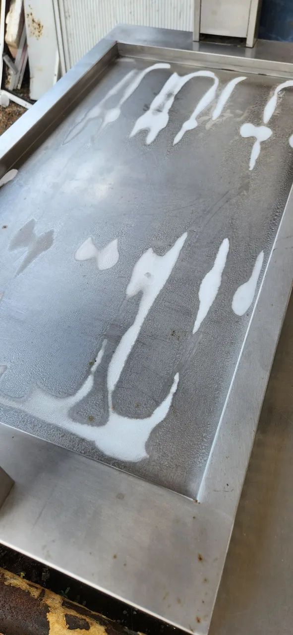 Balcão congelado,  de Aço Inox para restaurante - Foto 3