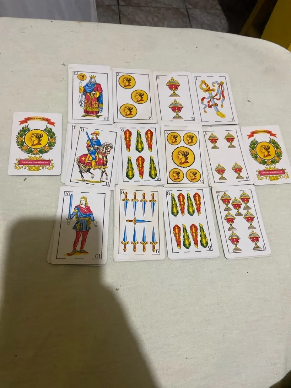Baralho Espanhol Cartas Españolas