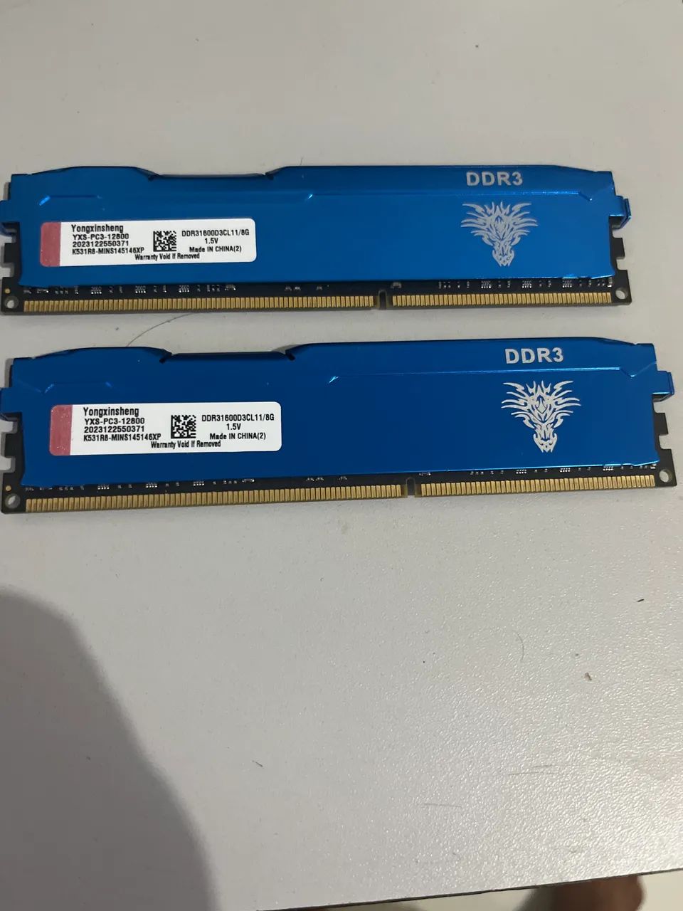 Yongxinsheng 8GB DDR3 RAM Memory 2 Pieces + Xeon 1230 v264186563654914121