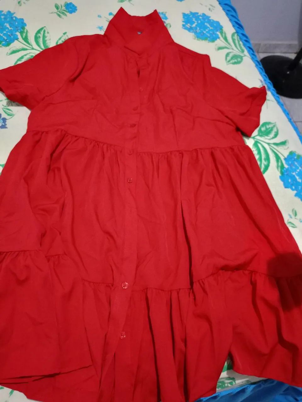 Vestido Vermelho Plus Size - Foto 2