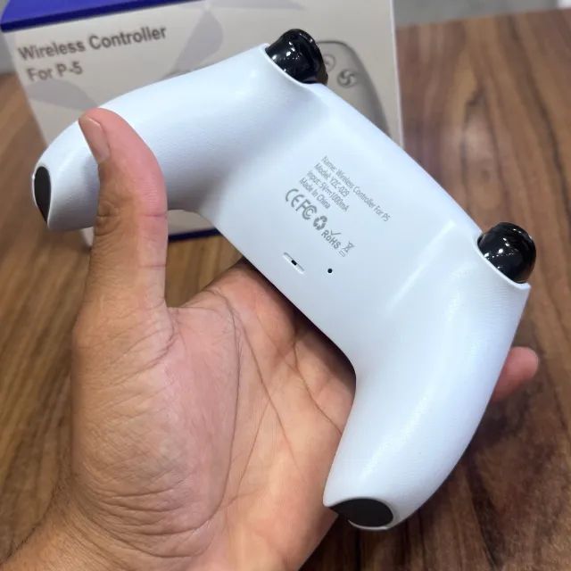 Controle Sem Fio Estilo DualSense PS5 - Compatível com PS5, Android, iOS e PC  - Foto 5
