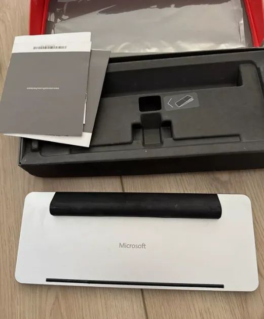 Teclado sem fio Microsoft Wedge Mobile U6R-00001 - Foto 4