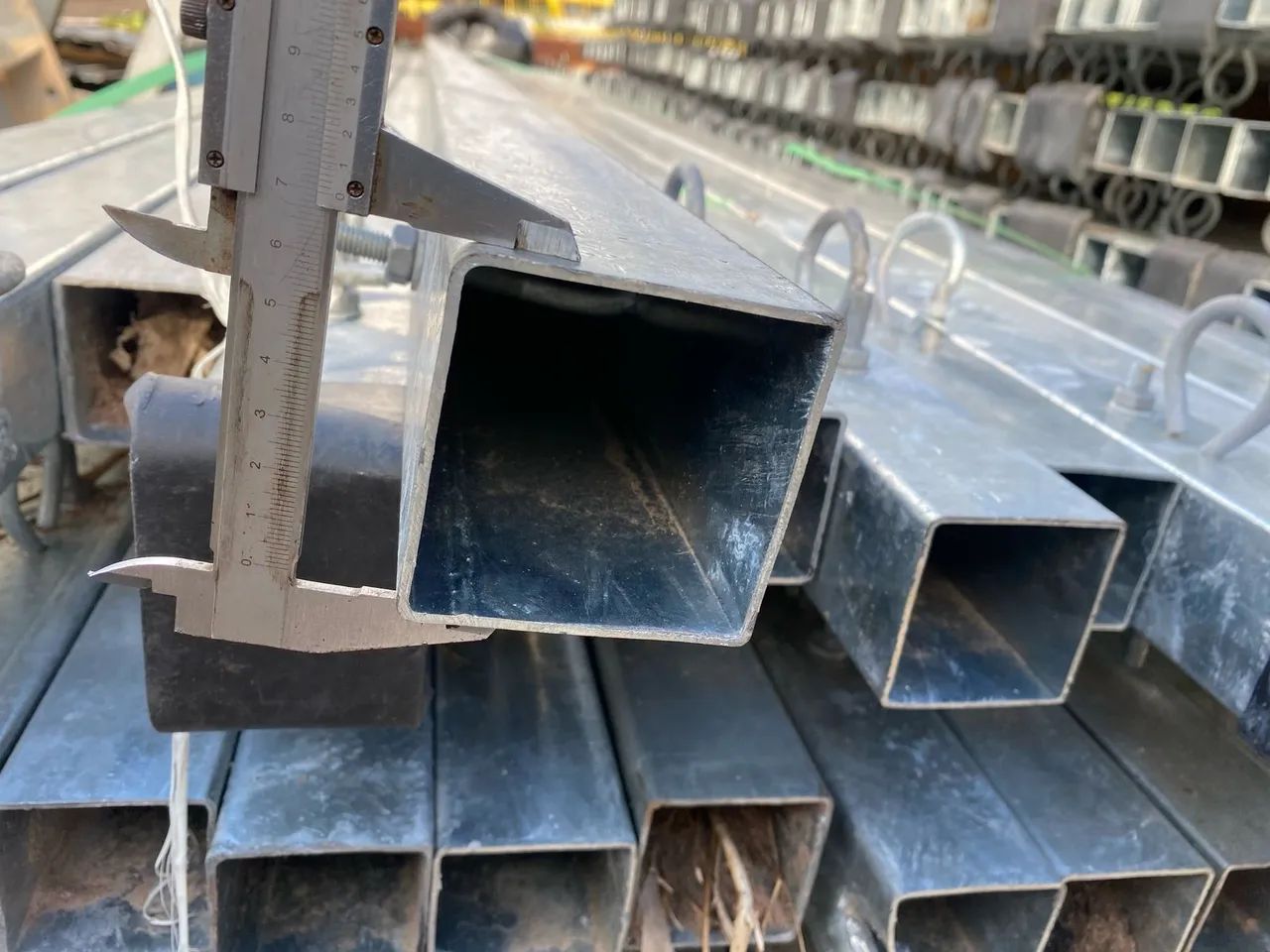 Sucata de Metalon galvanizado 70x70  - Foto 3